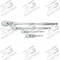 GEARWRENCH Hand Ratchet Set: Pear, Reversible, 5 in_7 in_11 in_17 in Overall Lg, 4° Min Arc Swing (MPN 81230T). Key specifications — attr1205598: Reversible; attr1205605: Quick-Release Not Included; attr1205607: Pear; attr1205624: GEARWRENCH.