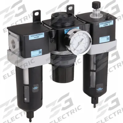 WILKERSON Filter/Regulator/Lubricator: 1/2 in NPT, 90 cfm, 150 psi Max Op Pressure - Wilkerson Filter, Regulator & Lubricators (FRLs)