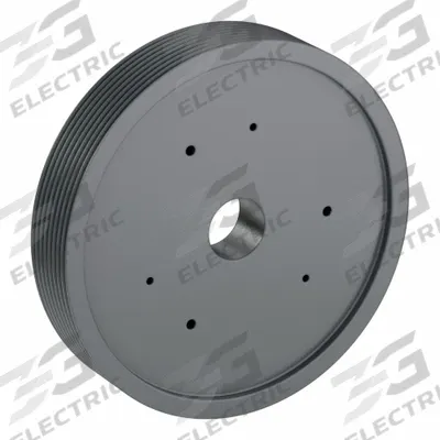 APPROVED VENDOR V-Belt Pulley: 3V1900, 8 Groove, 19 in OD, Bushed Bore - Bushed-Bore Cast-Iron Wedge V-Belt Pulleys
