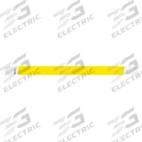 ID Wristband: No Legend, 10 in Overall Lg, 3/4 in Overall Wd, Tyvek®, Yellow, 500 PK (MPN T3-34). Key specifications — attr1126094: Yellow.