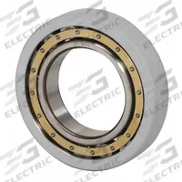 NTN Cylindrical Roller Bearing: 220, 100 mm Bore, 180 mm OD, 34 mm Overall Wd, Cylindrical, Brass (MPN 7MC3-NU220EGRBC4). Key specifications — Manufacturer Part Number: 7MC3-NU220EGRBC4; System of Measurement: Metric; Bearing Industry Number: 220; Ring Material: Alloy Steel; Brand: NTN; Cylindrical Bearing Design: NU.