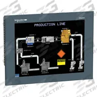 SCHNEIDER ELECTRIC Touch Panel: TFT Color LCD, 12.1 in Display Screen Size, 24V DC, Resistive (MPN HMIGTO6310). Key specifications — attr1075199: 24V DC.