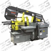 MARVEL Band Saw: Horizontal, 230V AC, 15 in x 24 in, 65 to 330 SFPM, 0° to 45° Right, 20.4 A (MPN SA460WPC). Key specifications — attr312952: 0° to 45° Right; attr312955: Horizontal; attr312950: 15 in x 24 in; attr312951: 65 to 330 SFPM; attr312953: 20.4 A; attr312954: 3; attr325082: MARVEL.
