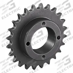 TSUBAKI Sprocket: For 40 Chain, 24 Teeth, 3.831 in Pitch Dia, 4.098 in Outside Dia, Steel (MPN 40H24). Key specifications — Brand: TSUBAKI; Required Bushing Series: H1.