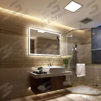 KETCHAM Bathroom Mirror: Rectangular, Glass, 36 in Overall Ht, 48 in Overall Wd, 1 3/4 in Overall Dp (MPN RAD-4836). Key specifications — attr1325493: KETCHAM; attr1325471: Glass; attr1325473: Polished; attr1348774: Side; attr1325491: Yes.