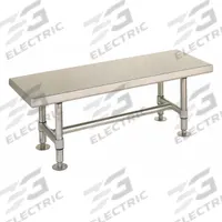 ESD Gowning Bench: 16 in Overall Wd, 18 in Overall Ht, 4 ft Overall Lg, Stainless Steel (MPN GRGB1648S). Key specifications — Brand: INSTOCK.