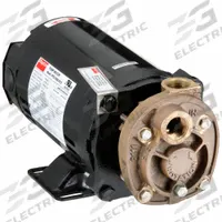 Turbine Pump: 1/2 hp, 208-230/460V AC, 120 psi Shut Off, 3-Phase, 3 Phase (MPN 4JPD6). Key specifications — Brand: DAYTON; Motor Enclosure Type: ODP.