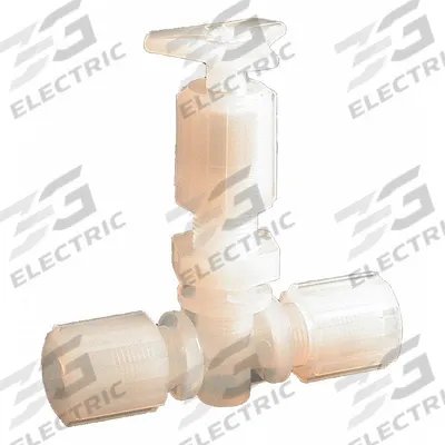 Parker Needle Valve: Compression x Compression, 1/4 in Pipe Size, 100 psig Max. Pressure (CWP) - High-Purity Needle Valves