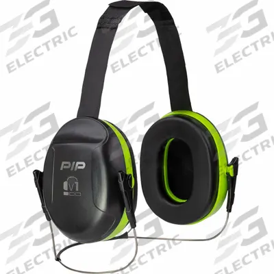PIP Passive Earmuff: Behind-the-Neck Earmuff, Passive, 23 dB NRR, Foldable - Behind-the-Neck Earmuffs