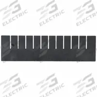 LEWISBINS Divider: 15 5/8 in x 4 1/2 in, Plastic, DC3050-XL (MPN DV1750 XL). Key specifications — Material: Plastic; Color: Black; Compatible Manufacturer Model Number: DC3050-XL; Brand: LEWISBINS.