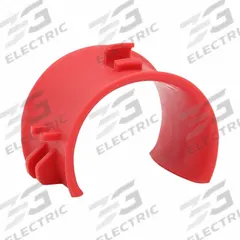 MAG DADDY Saddle Ring: 2 in Max. Bundle Dia., Polypropylene, For Use With Bridle Rings, Red (MPN S200R). Key specifications — Material: Polypropylene; Color: Red; Brand: MAG DADDY; For Use With: Bridle Rings.