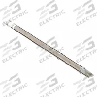 HAKKO Soldering Tip: T15 Series, Chisel, 5.2 mm W, 13 mm Lg (MPN T15-DL52). Key specifications — Brand: HAKKO; Compatible Handpiece Manufacturer Model Number: FM-2028; Manufacturer Part Number: T15-DL52.