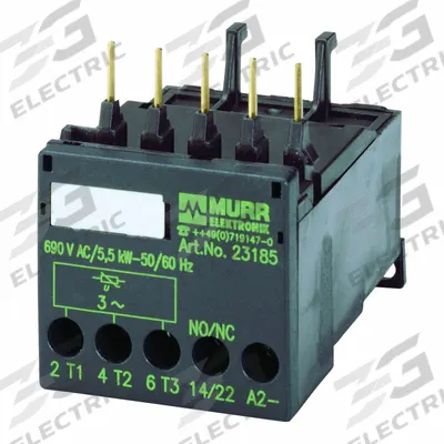 MURRELEKTRONIK Motor Suppressor: RC 3 RT, 5.5 kW Motor Rating, SIRIUS Contactor Mount Size 00 - Accessories for Siemens Models