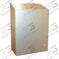 HAMMOND Electrical Enclosure: 304 Stainless Steel, 20 in x 16 in x 8 in, NEMA 12/13/3R/4/4X, Hinged (MPN ST201608SS). Key specifications — Brand: HAMMOND; Closure Method: 1/4-Turn Latch; Enclosure Material: 304 Stainless Steel; Knockouts: Not Included.