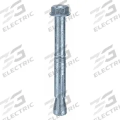 MKT FASTENING Wedge Anchor Stud: 121 mm Overall Lg, 15 mm Dia, M10 Thread Size, Steel, Steel, 25 PK (MPN M16220301). Key specifications — Brand: MKT FASTENING; Anchor Type: Wedge; Finish Type: Zinc Plated.