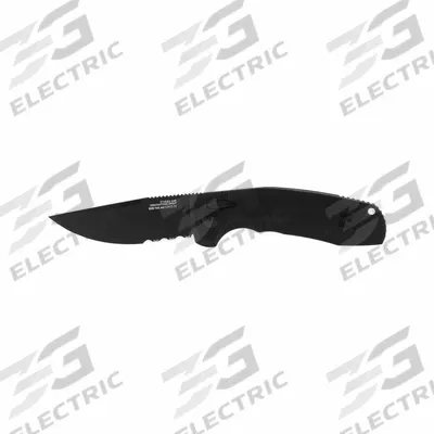 SOG Folding Utility Knife: 3 1/2 in Blade Lg, 4 1/2 in Closed Lg, 8 in Overall Lg - Automatic-Opening Folding Knives