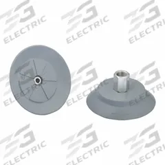 SCHMALZ Vacuum Pad Assembly: G1/4 in, 98.1 mm Pad Dia, NBR, 55 A, Gray, 35.4 mm Pad Ht (MPN 10.01.01.14065). Key specifications — attr1019168: 55 A; attr1019165: 10.01.01.14065; attr1019167: SCHMALZ; attr1019180: Gray.