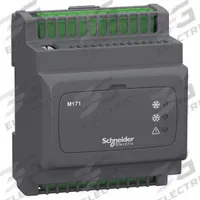 SCHNEIDER ELECTRIC Controller: (2) Digital/(4) Analog In, (2) Digital Out (MPN TM171VEVM4). Key specifications — Manufacturer Part Number: TM171VEVM4; Power Required: 24V AC/DC; Product Type: Controller; Number and Type of Outputs: (2) Digital; Number and Type of Inputs: (4) Analog.
