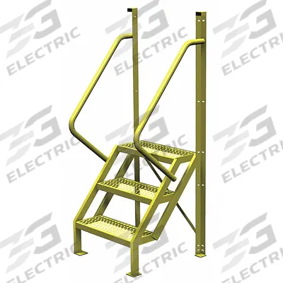 TRI-ARC Configurable Platform Ladder: 6.8 ft Overall Ht, 30 in Overall Wd, 20 in Overall Dp - Base Ladders & Stairs