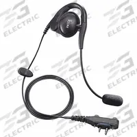 ICOM Earpiece: Fits Icom, D-Ring, Black, 1 Wires, Extended from Earpiece Mic, Wired, Two Pin (MPN HS94LWP). Key specifications — Connector Type: Two Pin; Compatible Radio Series: V10MR; Push To Talk: No; Manufacturer Part Number: HS94LWP; Brand: ICOM.