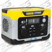 CHAMPION POWER EQUIPMENT Portable and Inverter Generator: 300 W Rated Watt, 600 W Surge Watt (MPN 201188). Key specifications — Parallel Configuration Capable: No; Includes: AC Charge Cable; Includes Wireless Charging: Yes.