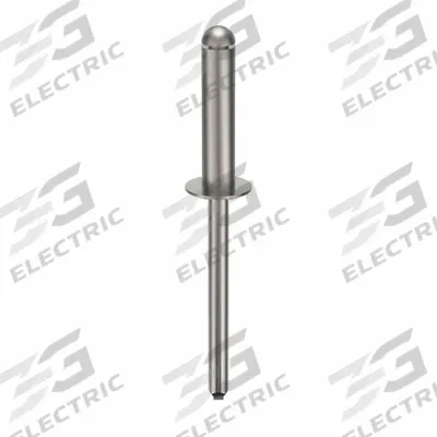 POP AVDEL Blind Rivet,2 10/99" L,0.186" dia,PK100: Inch, 2 3/32 in Overall Lg, 51/64 in Body Lg - Domed-Head Blind Rivets