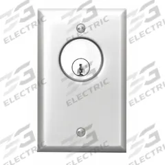 SDC Electromagnetic Key Switch: 30V DC (MPN 702U). Key specifications — Input Voltage: 30V DC; Material: Stainless Steel; Brand: SDC.