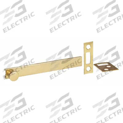 APPROVED VENDOR Door Bolt: Surface Bolt, 1/2 in Ht, 5/8 in Wd - Door Bolts