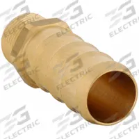 LEGRIS Barbed Fitting Adapter: 13 mm Pipe x 15 mm ID Size, BSPT x BSPT, Brass, Rigid, Std Barb (MPN 0123 13 17). Key specifications — Brand: LEGRIS.