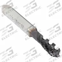 CLEVELAND Spiral Flute Tap: 1/4"-20 UNC, 2B, 3 Flute, Semi-Bottoming Chamfer, TiAlN Coated Cobalt (MPN C89214)