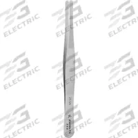 EXCELTA Tweezers: Stainless Steel, Point, Straight Tip, 0.016 in Tip Thick (MPN 25-SA). Key specifications — attr1002355: Stainless Steel; attr1002345: EXCELTA; attr1002348: Stainless Steel; attr1002358: Serrated; attr1002361: 25-SA; attr1024781: Standard.