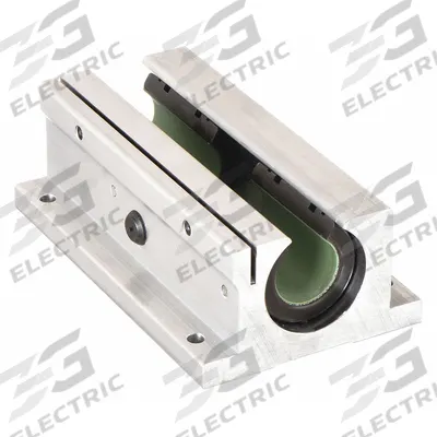 THOMSON Linear Pillow Block Bearing: Twin, Self-Aligning, 3/4 in Inside Dia, TEP 950 - Twin Open Self-Aligning Pillow Block Linear Plain Bearings