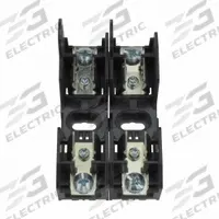 BUSSMANN Fuse Block: Open Block Design, 2 Pole, 250 V AC, Screw, Non-Indicating (MPN HM25030-2SR). Key specifications — attr233046: BUSSMANN.