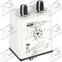 DAYTON Single Function Time Delay Relay: Socket Mounted, 24V AC/DC, 10 A, 8 Pins/Terminals (MPN 24EP33). Key specifications — Brand: DAYTON.