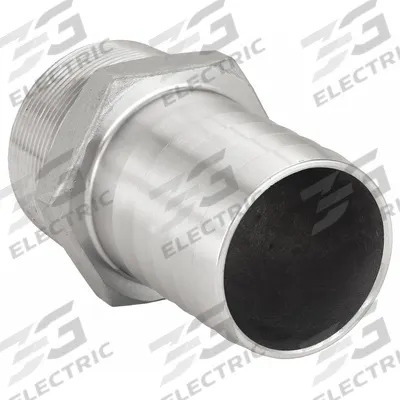 APPROVED VENDOR Barbed Hose Fitting: For 2 in Hose I.D., Hose Barb x NPT - 316 Stainless Steel Multipurpose (Air, Water, Chemical) Rigid Barbed Hose Fittings