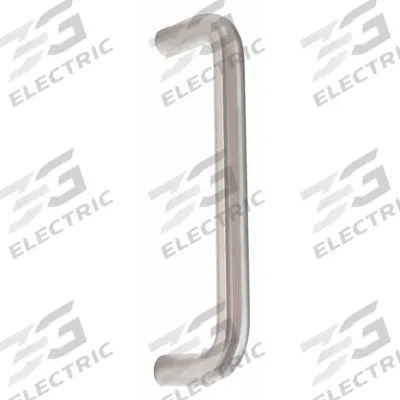 TRIMCO Pull Handle: 0.75 in Wd, 8 3/4 in Ht - Antimicrobial Door Pulls