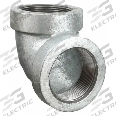 APPROVED VENDOR Metal Pipe Elbow: 90° Elbow, 1 1/2 in x 1 1/2 in, Malleable Iron (MPN 1LBH2) - Medium-Pressure Threaded Pipe Fittings