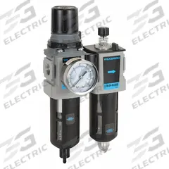 WILKERSON Filter/Regulator/Lubricator: 1/2 in NPT, 90 cfm, 150 psi Max Op Pressure, 5 micron (MPN D18-04-FKG0B). Key specifications — attr109588: D18; attr109524: WILKERSON.