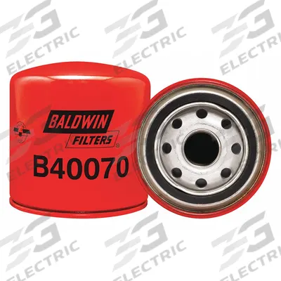 BALDWIN FILTERS Oil Filter: B40070, 1-12 Thread Size, 4 in Overall Ht, 3 11/16 in Outside Dia - Spin-On Oil Filters