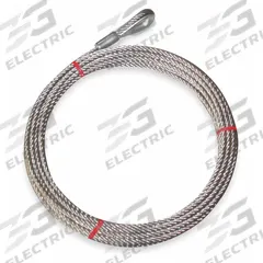APPROVED VENDOR Wire Rope: Galvanized Steel, 7 x 19, 1,960 lb Working Load Limit, 100 ft Overall Lg (MPN 1DLB6). Key specifications — Brand: APPROVED VENDOR.
