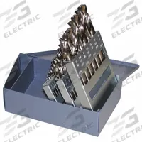 CHICAGO-LATROBE Screw Machine Drill Bit Set: 29 Pc, 1/16" to 1/2" by 64ths, 135° Split Point (MPN 69853). Key specifications — attr1238841: Metal Index.
