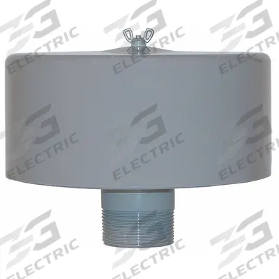 SOLBERG Filter Silencer: 2 1/2 in (M)NPT Inlet Size, 195 cfm, 7.5 in Overall Ht - Air Compressor Intake Filters & Silencers