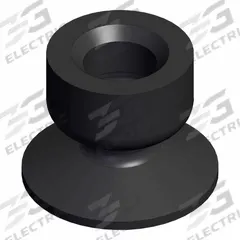 SMC Pad Unit: Flat, w/o Adapter, 3.5 mm Pad Dia, NBR, Black, 50, 3 mm Pad Ht, ZP3 (MPN ZP3-035UN). Key specifications — attr1019101: ZP3-035UN; attr1019103: SMC; attr1019107: 50.
