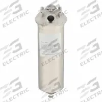 PARKER Water Filter Housing: 3/4 in, NPT, Female, 12 3/4 in Overall Ht, 3 5/8 in Overall Dia, Silver (MPN BSSB10-3/4SD). Key specifications — Housing Material: 316 Stainless Steel; Housing Color: Silver; Brand: PARKER.