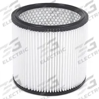 DAYTON Cartridge Filter: Dayton, Std, Dry, Paper, Canister Vacuum (MPN 19-0221). Key specifications — Filter Pickup Type: Dry; Filter Material: Paper; Compatible Vacuum Brand: Dayton; Brand: DAYTON.