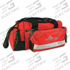 IRON DUCK Trauma Bag: 21 in L x 15 in W x 10 in H, Nylon, Orange, 11-20 in/30+ in (MPN 32499AT-OR). Key specifications — Color: Orange; Closure Type: Zipper; Features: Removable Interior Lining; Brand: IRON DUCK.