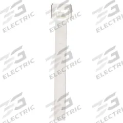 PANDUIT Cable Tie: 14 1/2 in Nominal Lg, 4 in Nominal Max. Bundle Dia., 0.19 in Wd, Natural, 100 PK (MPN PLT4S-C). Key specifications