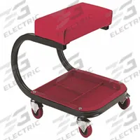 Mechanic Seat: Std-Duty, Fixed, 350 lb Max Load Capacity (MPN SPPKD). Key specifications — Frame Material: Steel; Seat Adjustability: Fixed; Duty Rating: Standard-Duty; Dimensions: 15 in x 18-1/2 in x 15 in; Brand: WHITESIDE.