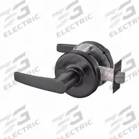 CORBIN RUSSWIN Door Lockset: Passage Lever Locksets/Storeroom Lever Locksets, Black, ADA Compliant (MPN CLX3310 AZD BSP). Key specifications — Ligature Resistance: Not Ligature-Resistant; Brand: CORBIN RUSSWIN; Lockset Function ANSI Code: F75; Visual Indicator Message: No Message; ADA Compliant: Yes; Finish: Black Painted.
