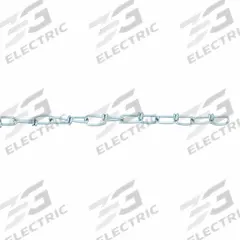 DAYTON Double Loop Chain: Steel, 55 lb Working Load Limit, Double Loop, 7/8 in Link Inside Lg, Zinc (MPN 2ZDH3). Key specifications — Brand: DAYTON; Item Trade Size: 5.